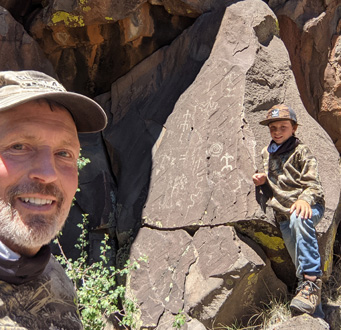 Didn’t expect to come across petroglyphs... petroglyphs