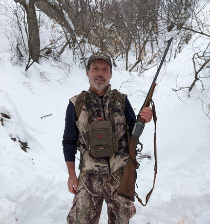 Perfect chance to use my Dad’s old lever action .300 Savage lever action .300 savage rifle