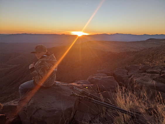 Awesome desert sunset as day one came to a close Arizona desert sunset