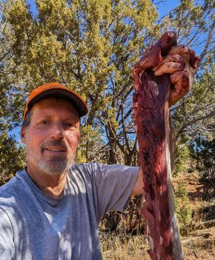 Steaks are going to be delicious! mule deer backstraps loin