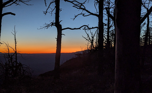 One of the evenings spent hunting up in the high country high country sunset hunting deer