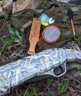 Plethora of turkey calls turkey calls box friction mouth