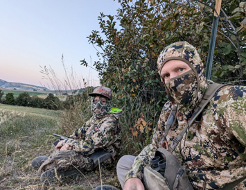 Waiting for the turkeys to circle back turkey hunting ambush