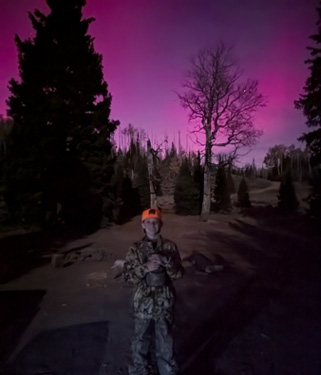 Aurora Borealis illuminating Daxton aurora borealis