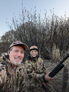 Long beard down, 20 gauge did the trick with merriam's turkeys
