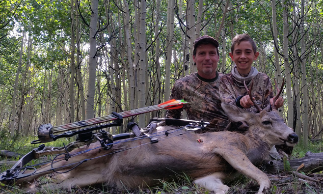 First-ever and only shot at a deer 35 yards away and Carson had his first buck! i went hunting deer, first deer, iwenthunting