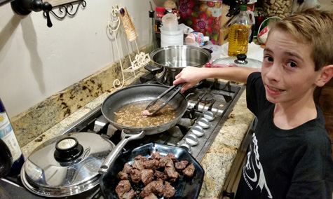 And he enjoys cooking and eating them just as much i went hunting ducks, iwenthunting