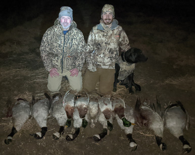 Made the most of the birds that did visit the X i went hunting geese, goose hunting the X