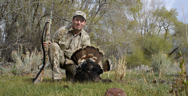 First Utah turkey! utah turkey hunt, southern utah, gobbler, tail fan,