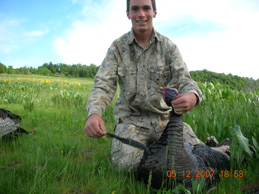Long beard! long beard merriam's turkey hunting idaho