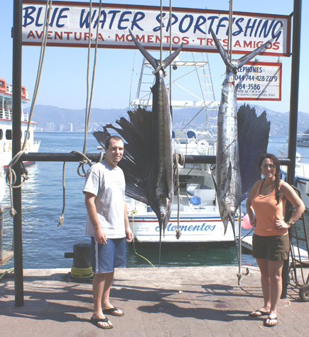 These are going on our wall! fishing for sailfish and marlin in Mexico